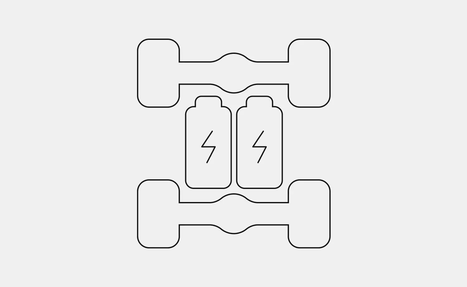 Example of battery location on OMODA