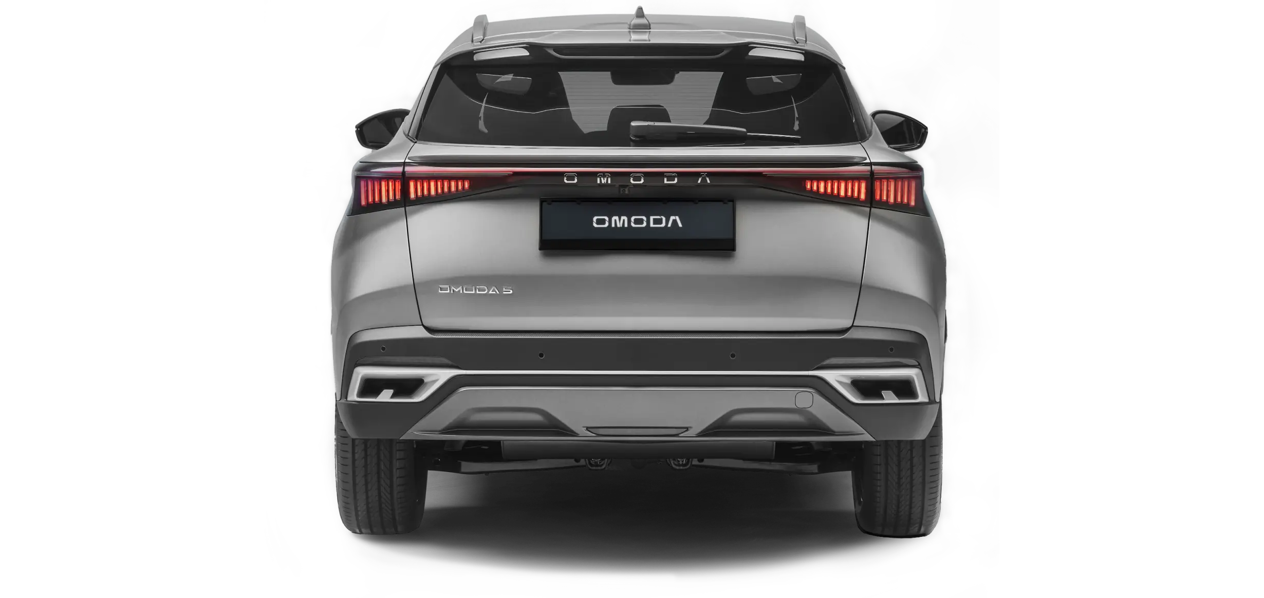 Rear profile of OMODA 5