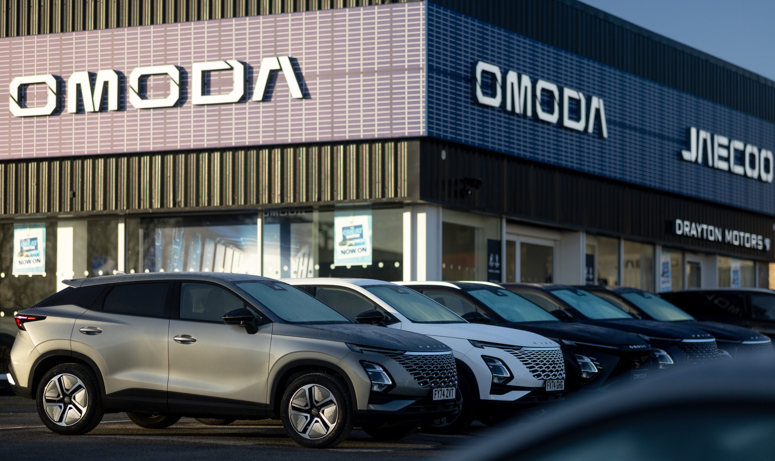 OMODA&JAECOO ENTERS NFDA LEAGUE IN FOURTH PLACE AS 91ST DEALERSHIP OPENS IN UK