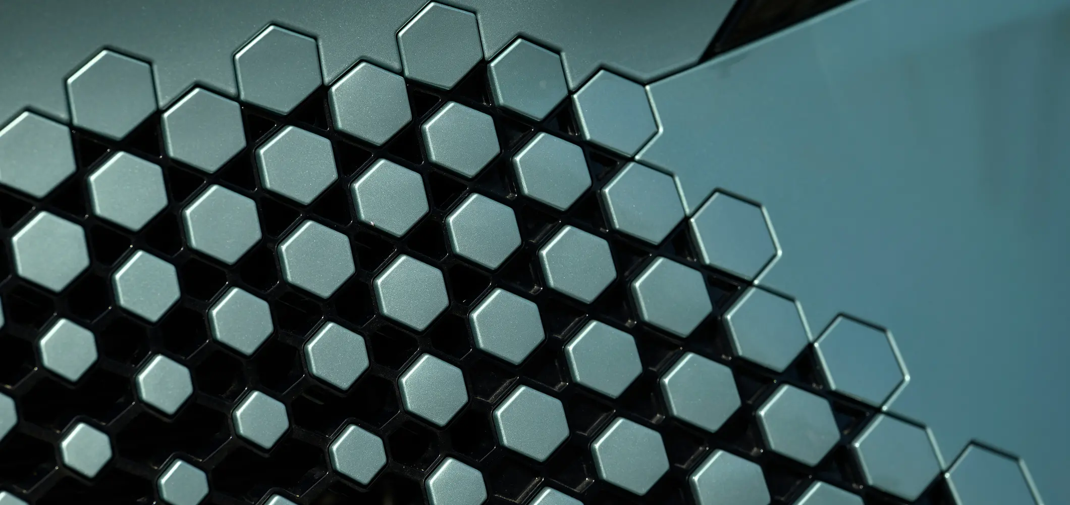 Close up of OMODA 7 detailing