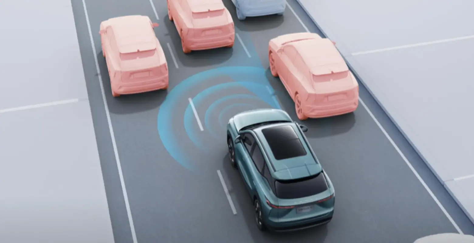 Visual of Traffic Congestion Assist System