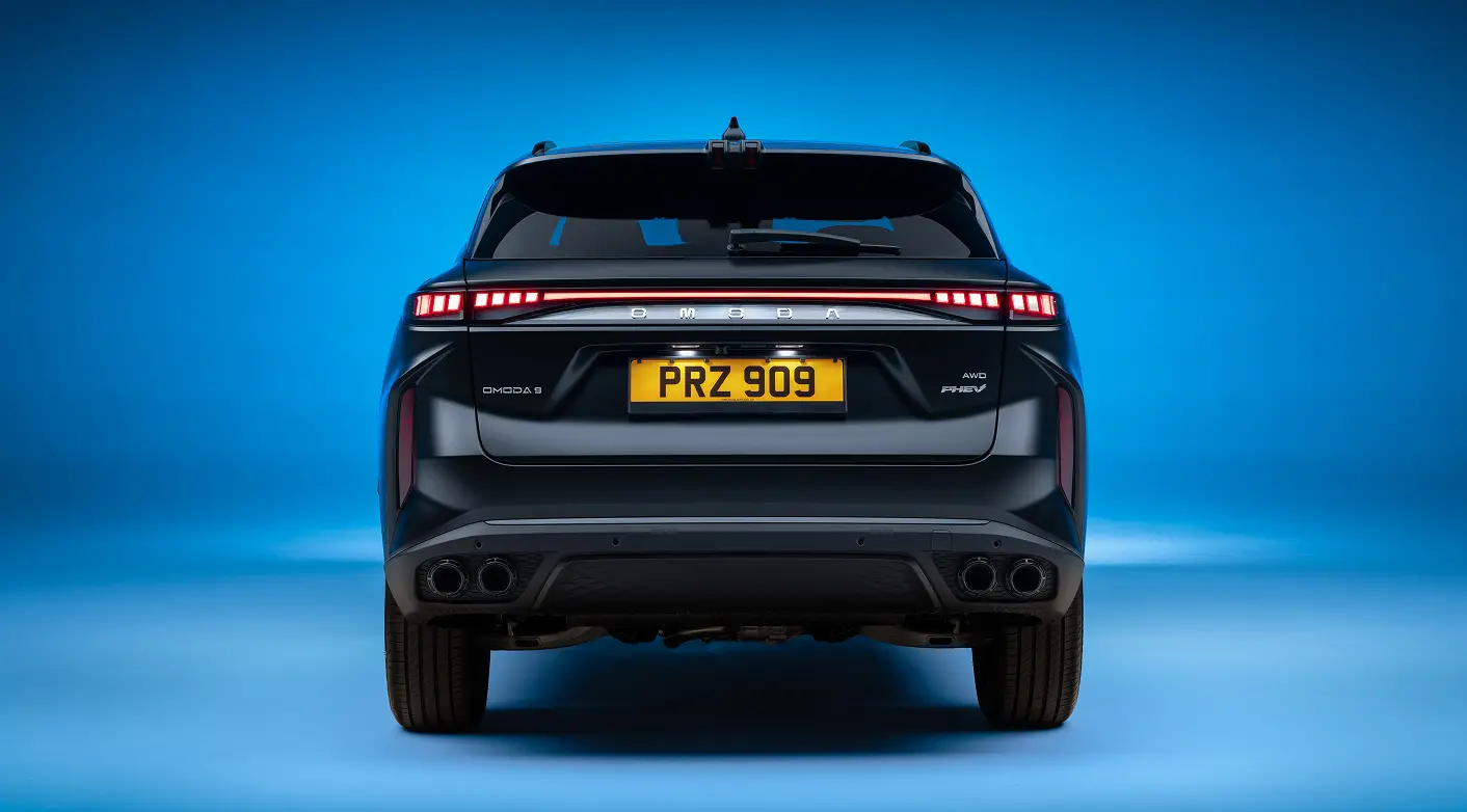 Stealth Black Rear Design